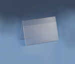 Présentoirs double face en PVC pour cartes de visite JVV