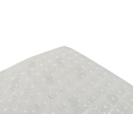 Butées en silicone translucide ø 8 x 2 mm (100 pièces)