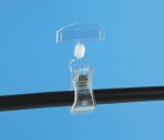 Support en plastique avec grande pince CG09 (lot de 10 pièces)