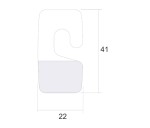 Attache pour crochet R-30 (5000 pièces)