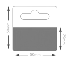 Étiquette volante sur la ampoule C-68B (1000szt.)