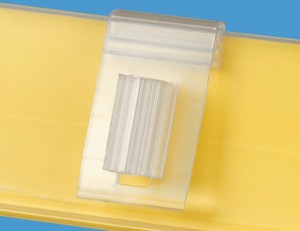 Support pour barre de prix G604-075 (100 pcs)