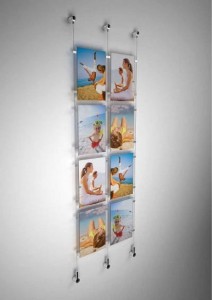 Système à câbles mur–mur AIR1102 (1 pc)