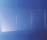 Cadre sans bord pour 3 affiches A4 côte à côte KAB/3A4 2 mm